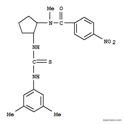 N-[2-[(3,5-디메틸페닐)티오카르바모일아미노]시클로펜틸]-N-메틸-4-니트로-벤즈아미드