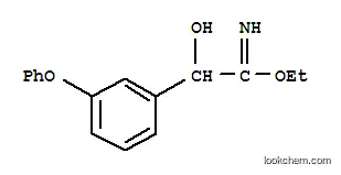벤젠탄이미드산, -alpha-hydroxy-3-phenoxy-, 에틸 에스테르(9CI)