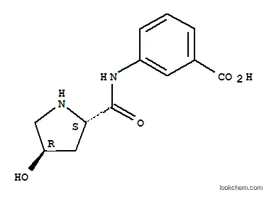 벤조산, 3-[[[(2S,4R)-4-히드록시-2-피롤리디닐]카르보닐]아미노]-(9CI)