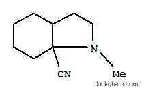 7aH-인돌-7a-카르보니트릴,옥타히드로-1-메틸-(9CI)