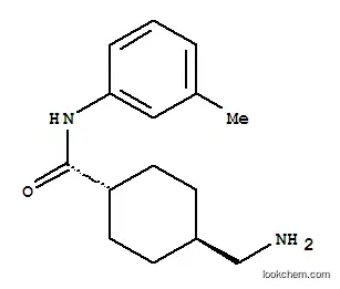시클로 헥산 카르 복사 미드, 4- (아미노 메틸) -N- (3- 메틸페닐)-, 트랜스-(9CI)