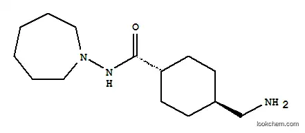 사이클로헥산카복사미드, 4-(아미노메틸)-N-(헥사하이드로-1H-아제핀-1-일)-,