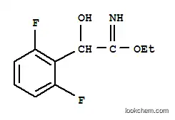 벤젠탄이미드산, 2,6-디플루오로-알파-히드록시-, 에틸 에스테르(9CI)