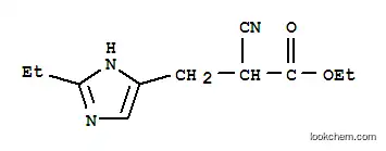 1H-이미다졸-4-프로파노산,알파-시아노-2-에틸-,에틸에스테르(9CI)