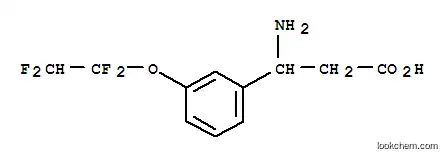 3-아미노-3-[3-(1,1,2,2-테트라플루오로-에톡시)-페닐]-프로피온산