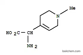 4-피리딘아세트산,알파-아미노-1,2,3,6-테트라히드로-1-메틸-(9CI)