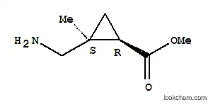 시클로프로판카르복실산, 2-(아미노메틸)-2-메틸-, 메틸 에스테르, 시스-