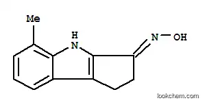 사이클로펜트[b]인돌-3(2H)-온, 1,4-디하이드로-5-메틸-, 옥심(9CI)