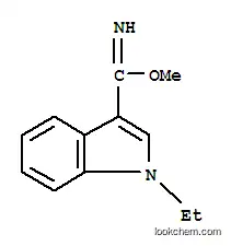 1H-인돌-3-카르복시이미디산,1-에틸-,메틸에스테르(9CI)