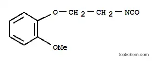 벤젠, 1-(2-이소시아나토에톡시)-2-메톡시-(9CI)