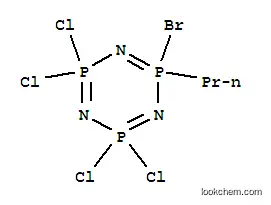 2-ブロモ-4,4,6,6-テトラクロロ-2-プロピル-1,3,5,2λ7,4λ7,6λ7-トリアザトリホスフィニン