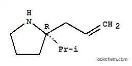피롤리딘, 2-(1-메틸에틸)-2-(2-프로페닐)-, (R)-(9CI)