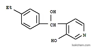 4- 피리딘 메탄올, 알파-(4- 에틸 페닐) -3- 히드 록시-(9CI)