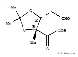 L-에리스로-펜투론산, 2-데옥시-4-C-메틸-3,4-O-(1-메틸에틸리덴)-, 메틸 에스테르(9CI)