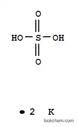 Molecular Structure of 7778-80-5 (Potassium sulfate)