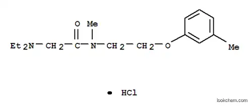 2-디에틸아미노-N-메틸-N-[2-(3-메틸페녹시)에틸]아세트아미드 염산염