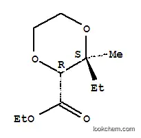 트레오-펜톤산, 4,5-디데옥시-2,3-O-1,2-에탄디일-3-C-메틸-, 에틸 에스테르(9CI)