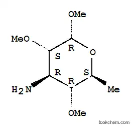 알파-L-글루코피라노시드,메틸3-아미노-3,6-디데옥시-2,4-디-O-메틸-(9CI)