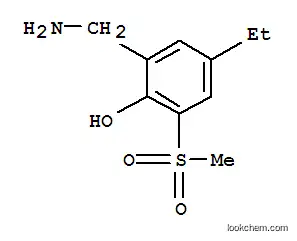 페놀, 2-(아미노메틸)-4-에틸-6-(메틸술포닐)-(9CI)