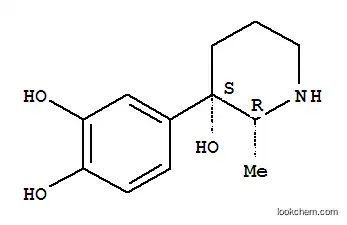 1,2-벤젠디올, 4-(3-히드록시-2-메틸-3-피페리디닐)-, 시스-(9CI)