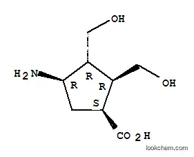 시클로펜탄카르복실산, 4-아미노-2,3-비스(히드록시메틸)-, (1R,2S,3S,4S)-