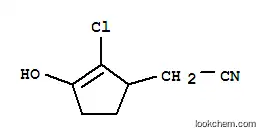 2-시클로펜텐-1-아세토니트릴, 2-클로로-3-히드록시-