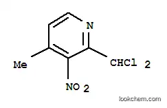 피리딘, 2- (디클로로 메틸) -4- 메틸 -3- 니트로-(9CI)