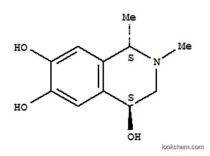 4,6,7-이소퀴놀린트리올,1,2,3,4-테트라히드로-1,2-디메틸-,트랜스-(9CI)