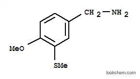 벤젠메탄아민, 4-메톡시-3-(메틸티오)-(9CI)