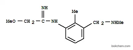 에탄이미드아미드, 2-메톡시-N-[2-메틸-3-[(메틸아미노)메틸]페닐]-(9CI)