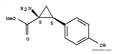 시클로프로판카르복실산, 1-아미노-2-(4-하이드록시페닐)-, 메틸 에스테르, 시스-(9CI)