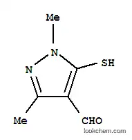 1H-피라졸-4-카르복스알데히드, 5-메르캅토-1,3-디메틸-