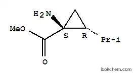 시클로프로판카르복실산, 1-아미노-2-(1-메틸에틸)-, 메틸 에스테르, 트랜스-
