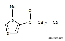 1H- 이미 다졸 -5- 프로판 니트릴, 1- 메틸-베타-옥소-(9CI)
