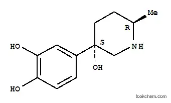 1,2- 벤젠 디올, 4- (3- 히드 록시 -6- 메틸 -3- 피페 리디 닐)-, 트랜스-(9Cl)