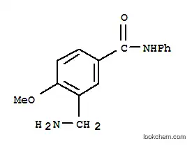 벤즈 아미드, 3- (아미노 메틸) -4- 메 톡시 -N- 페닐-(9CI)