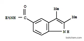 1H-인돌-5-카르복스아미드,N-에틸-2,3-디메틸-(9CI)