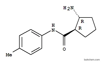 시클로펜탄카르복사미드, 2-아미노-N-(4-메틸페닐)-, 트랜스-(9CI)