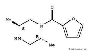 피페라진, 1-(2-푸라닐카르보닐)-2,5-디메틸-, 트랜스-(9CI)