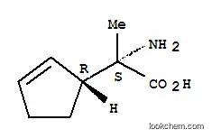 2-사이클로펜텐-1-아세트산,알파-아미노-알파-메틸-,(R*,S*)-(9CI)