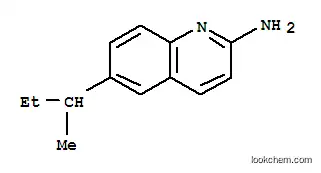 2-퀴놀리아민,6-(1-메틸프로필)-(9CI)