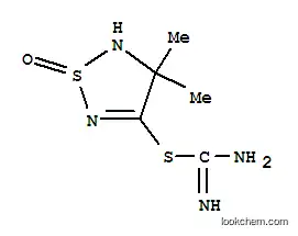 카르 밤 미도 티 오산, 4,5- 디 하이드로 -4,4- 디메틸 -1- 옥시도 -1,2,5- 티아 디아 졸 -3- 일 에스테르 (9CI)