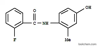 벤즈아미드, 2-플루오로-N-(4-히드록시-2-메틸페닐)-(9CI)