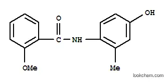 벤즈아미드, N-(4-히드록시-2-메틸페닐)-2-메톡시-(9CI)