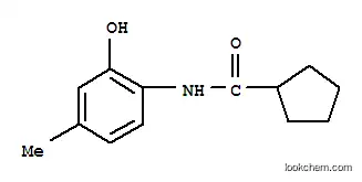 시클로펜탄카르복사미드, N-(2-히드록시-4-메틸페닐)-(9CI)