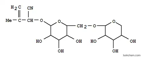 3-부텐니트릴, 2-((6-O-알파-L-아라비노피라노실-베타-D-글루코피라노실)옥시)-3-메틸-, (2S)-
