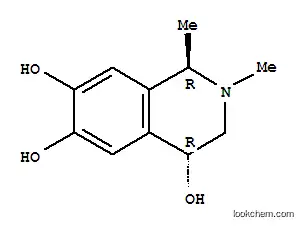 4,6,7-이소퀴놀린트리올, 1,2,3,4-테트라히드로-1,2-디메틸-, (1R-트랜스)-(9CI)