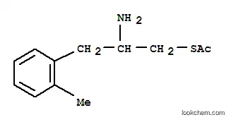 에탄티오산, S-[2-아미노-3-(2-메틸페닐)프로필] 에스테르(9CI)
