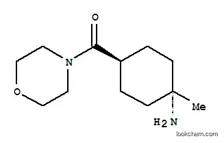 모르폴린, 4-[(트랜스-4-아미노-4-메틸시클로헥실)카르보닐]-(9CI)
