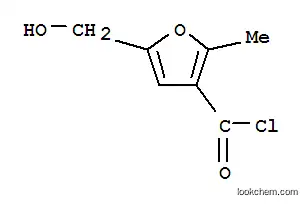 3-푸란카르보닐 클로라이드, 5-(히드록시메틸)-2-메틸-(9CI)